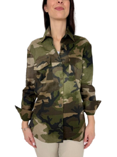 Carica l&#39;immagine nel visualizzatore di Gallery, GIACCA DONNA FANTASIA MILITARE
