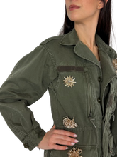 Carica l&#39;immagine nel visualizzatore di Gallery, GIACCA DONNA VERDE MILITARE
