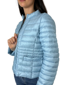 GIUBBINO DONNA AZZURRO GIROCOLLO