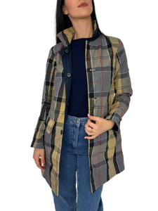 TRENCH DONNA BLU REVERSIBILE