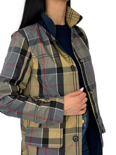 Carica l&#39;immagine nel visualizzatore di Gallery, TRENCH DONNA BLU REVERSIBILE
