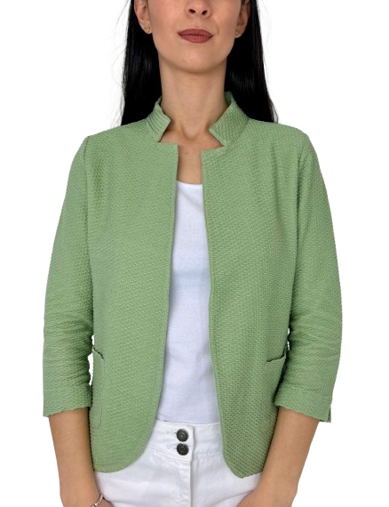 GIACCA DONNA VERDE