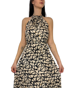 ABITO DONNA FANTASIA GEOMETRICA