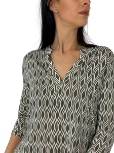 MAGLIA DONNA FANTASIA GEOMETRICA
