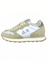 Carica l&#39;immagine nel visualizzatore di Gallery, SNEAKERS DONNA BIANCHE/BEIGE Z34202 ALLY GOLD SILVER
