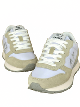 Carica l&#39;immagine nel visualizzatore di Gallery, SNEAKERS DONNA BIANCHE/BEIGE Z34202 ALLY GOLD SILVER
