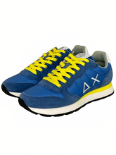 Carica l&#39;immagine nel visualizzatore di Gallery, SNEAKERS UOMO BLU/GIALLE Z34101 TOM SOLID
