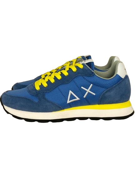 SNEAKERS UOMO BLU/GIALLE Z34101 TOM SOLID