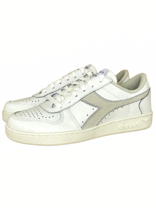 SNEAKERS DONNA BIANCHE/ARGENTO MAGIC BASKET