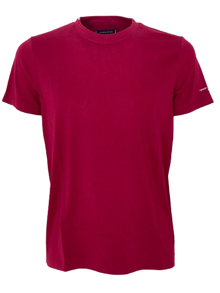T SHIRT UOMO ROSSA CON LOGO
