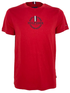 T-SHIRT UOMO ROSSA CON LOGO