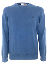 Carica l&#39;immagine nel visualizzatore di Gallery, PULLOVER UOMO BLU GIROCOLLO
