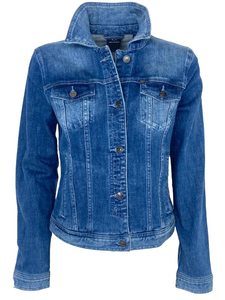 GIACCA DONNA BLU SCURO IN JEANS