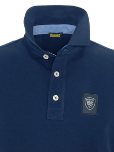 POLO UOMO BLU SCURO