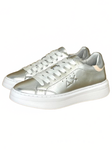 SNEAKERS DONNA SILVER Z34226 GRACE LEATHER