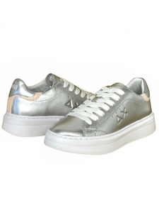 SNEAKERS DONNA SILVER Z34226 GRACE LEATHER