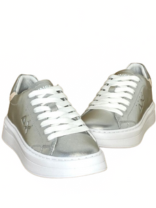 SNEAKERS DONNA SILVER Z34226 GRACE LEATHER