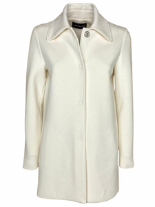 CAPPOTTO DONNA BIANCO MONOPETTO