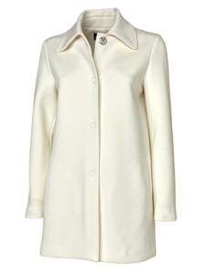 CAPPOTTO DONNA BIANCO MONOPETTO