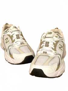 SNEAKERS DONNA BIANCHE/ORO MR530