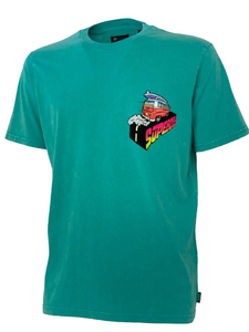 T-SHIRT UOMO VERDE 100% COTONE