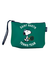 POCHETTE NEOPRENE VERDE TENNIS TEAM