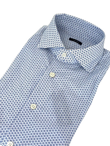 CAMICIA UOMO IN MICRO-FANTASIA