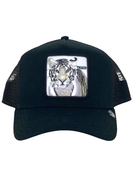 CAPPELLINO NERO TIGRE