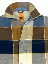 Carica l&#39;immagine nel visualizzatore di Gallery, CAMICIA UOMO BEIGE/AZZURRA FANTASIA CHECK
