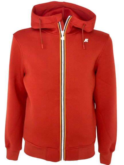 Felpa Cappuccio Felpa Fila Uomo Zip Rossa Felpe Con Cappuccio Fila