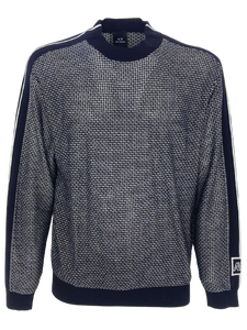 PULLOVER UOMO BLU/GRIGIO