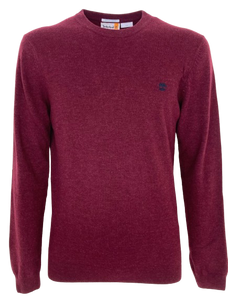 PULLOVER UOMO ROSSO GIROCOLLO