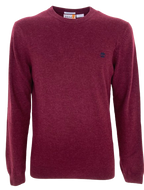 PULLOVER UOMO ROSSO GIROCOLLO