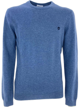 Carica l&#39;immagine nel visualizzatore di Gallery, PULLOVER UOMO BLU GIROCOLLO
