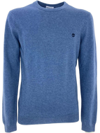 PULLOVER UOMO BLU GIROCOLLO