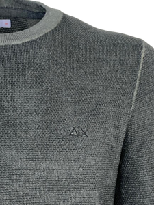 PULLOVER UOMO GRIGIO GIROCOLLO