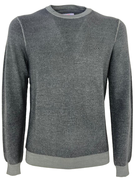 PULLOVER UOMO GRIGIO GIROCOLLO