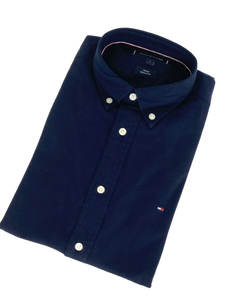 CAMICIA UOMO BLU SCURO