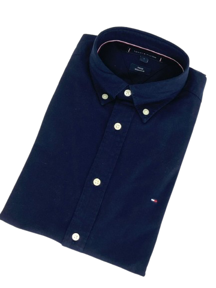 CAMICIA UOMO BLU SCURO