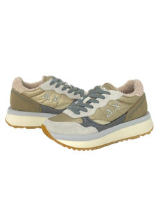 SNEAKERS DONNA BEIGE/MARRONI Z44213