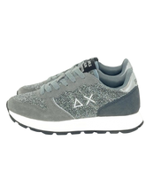 Carica l&#39;immagine nel visualizzatore di Gallery, SNEAKERS DONNA GRIGIE Z44204 ALLY GLITTER TEXTILE
