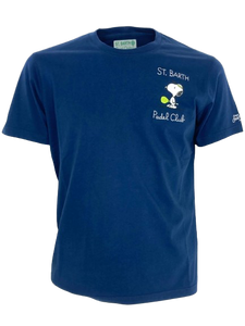 T-SHIRT UOMO BLU PADEL CLUB