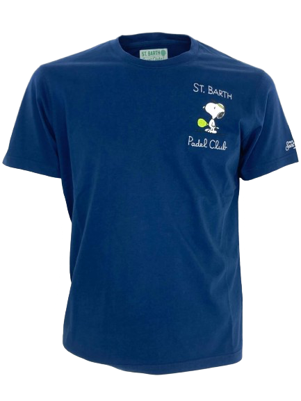 T-SHIRT UOMO BLU PADEL CLUB