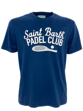 Carica l&#39;immagine nel visualizzatore di Gallery, T-SHIRT UOMO BLU PADEL CLUB
