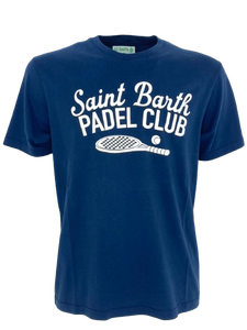 T-SHIRT UOMO BLU PADEL CLUB