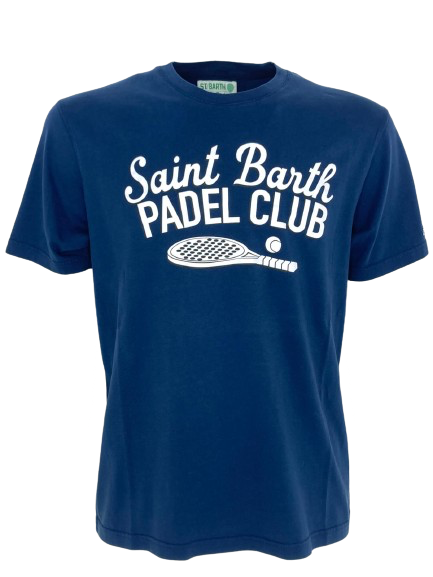 T-SHIRT UOMO BLU PADEL CLUB