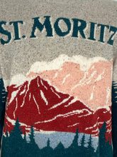 Carica l&#39;immagine nel visualizzatore di Gallery, PULLOVER UOMO VERDE CON STAMPA ST.MORITZ
