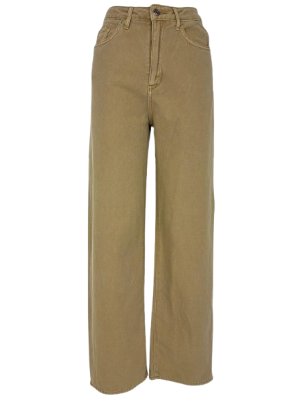 JEANS DONNA A PALAZZO CAMMELLO