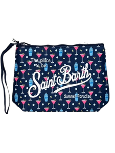 POCHETTE IN NEOPRENE BLU
