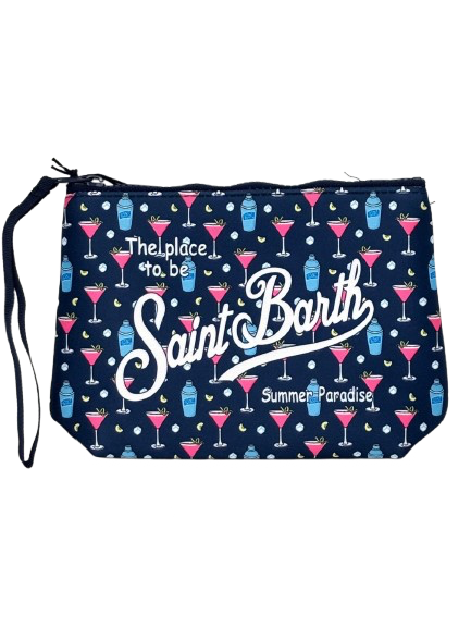 POCHETTE IN NEOPRENE BLU
